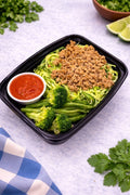 Ground Turkey Zoodle Bowl